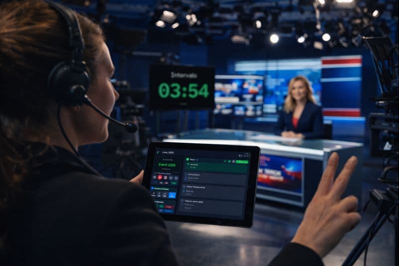 Floor manager com tablet